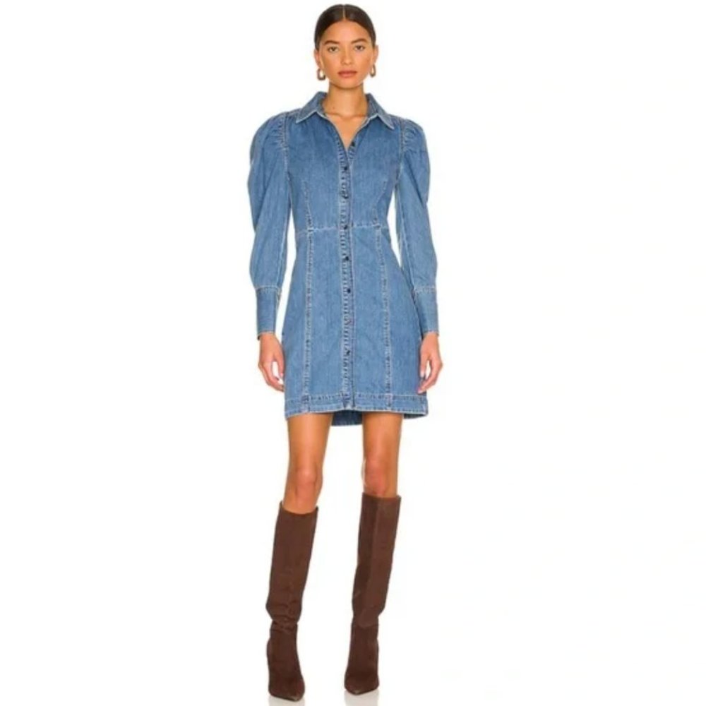 NWOT Frame Denim Mini Dress